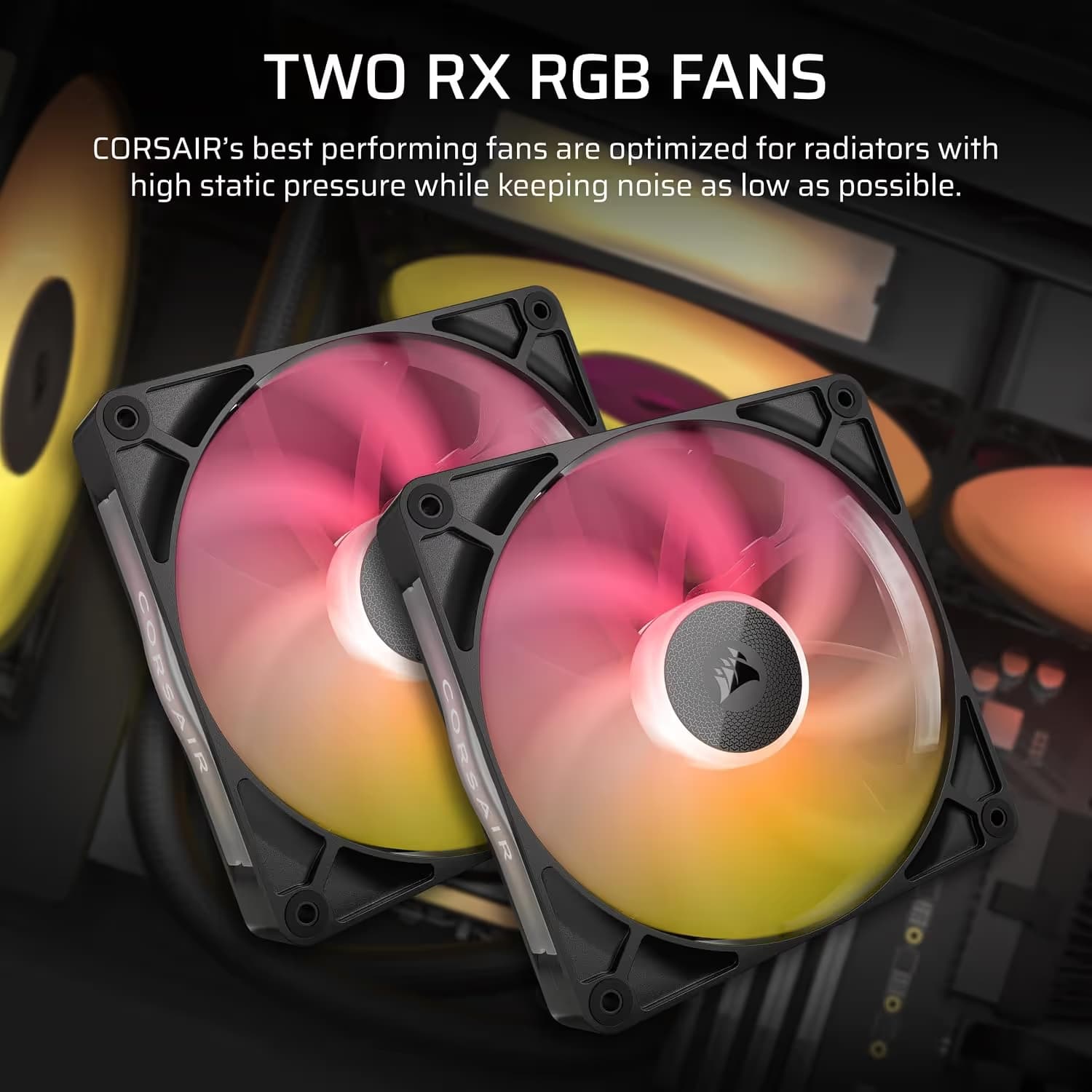 Corsair iCUE LINK TITAN Water 280mm RX RGB Black image