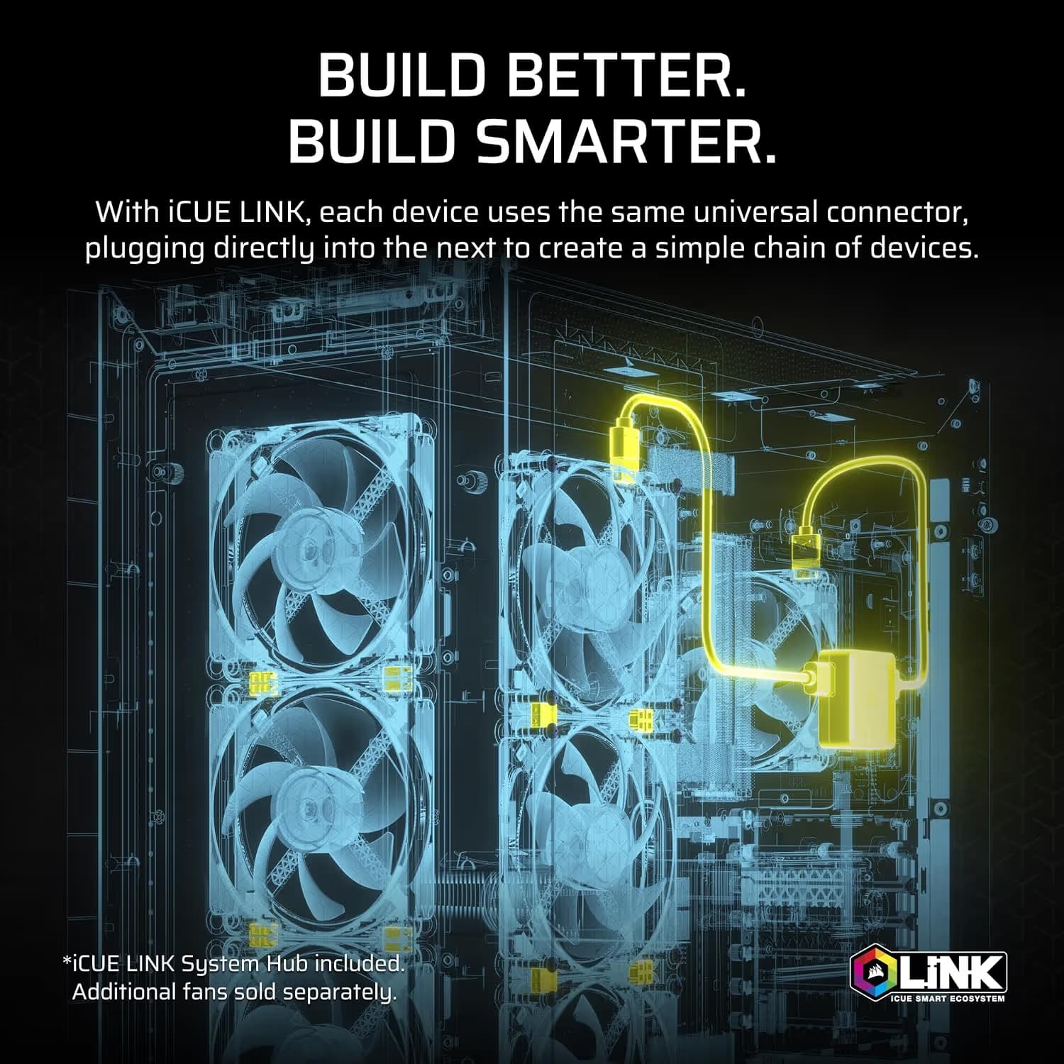 Corsair iCUE LINK TITAN Water 280mm RX RGB Black image