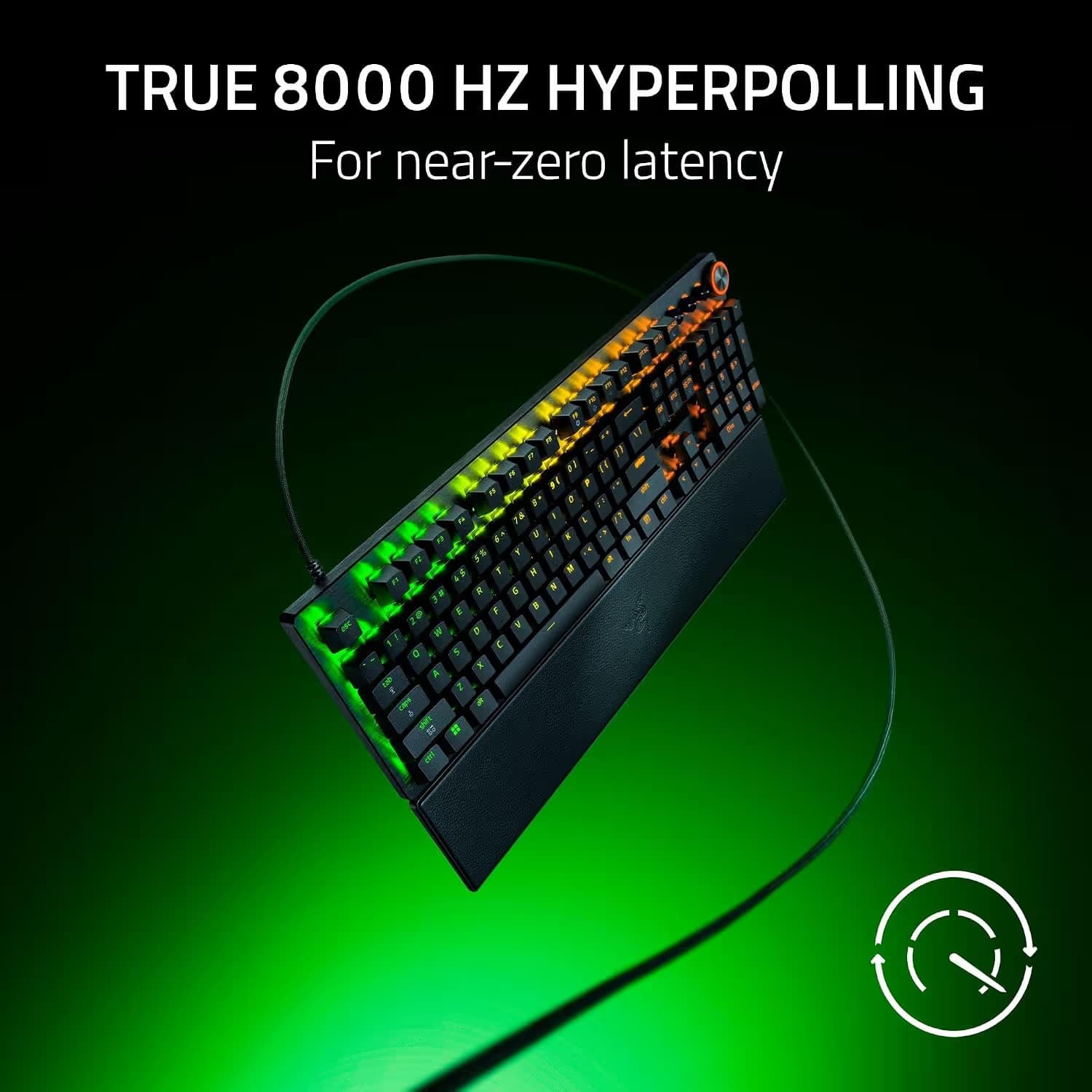 Razer Huntsman V3 Pro Full Size RGB Wired Analog Optical Gaming Keyboard image