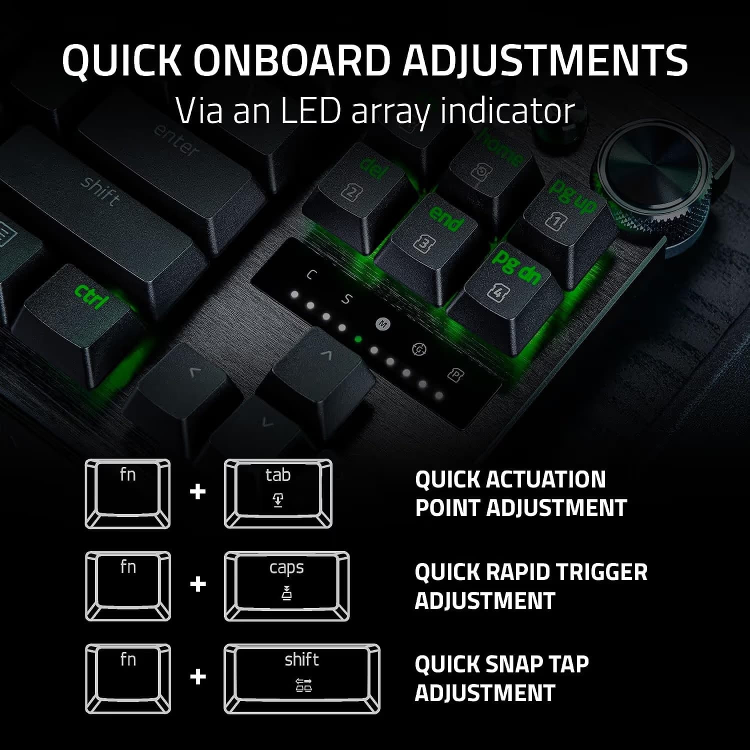 Razer Huntsman V3 Pro Full Size RGB Wired Analog Optical Gaming Keyboard image