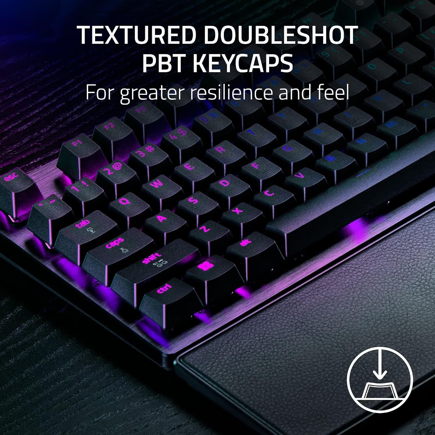 Razer Huntsman V3 Pro Full Size RGB Wired Analog Optical Gaming Keyboard image