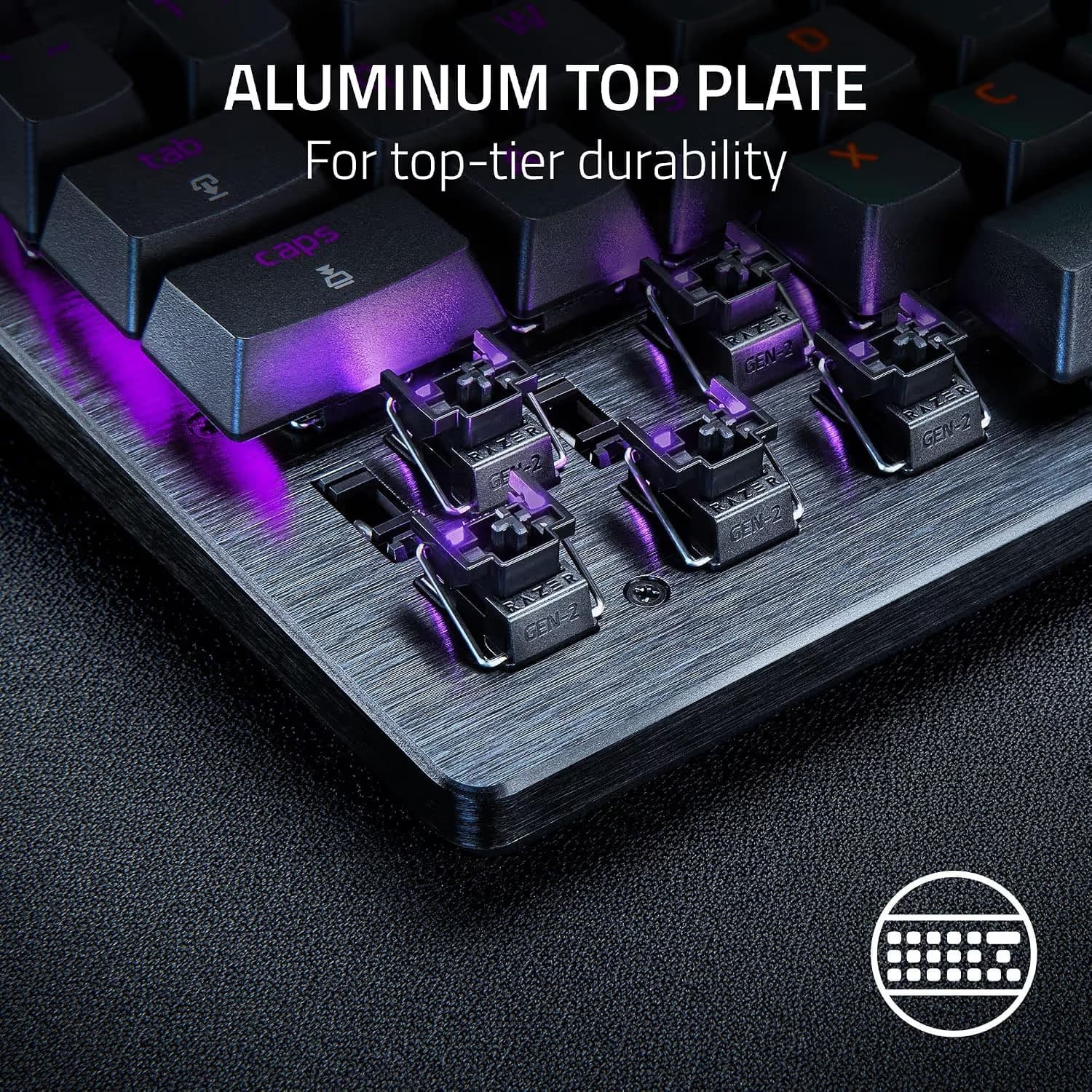 Razer Huntsman V3 Pro Full Size RGB Wired Analog Optical Gaming Keyboard image