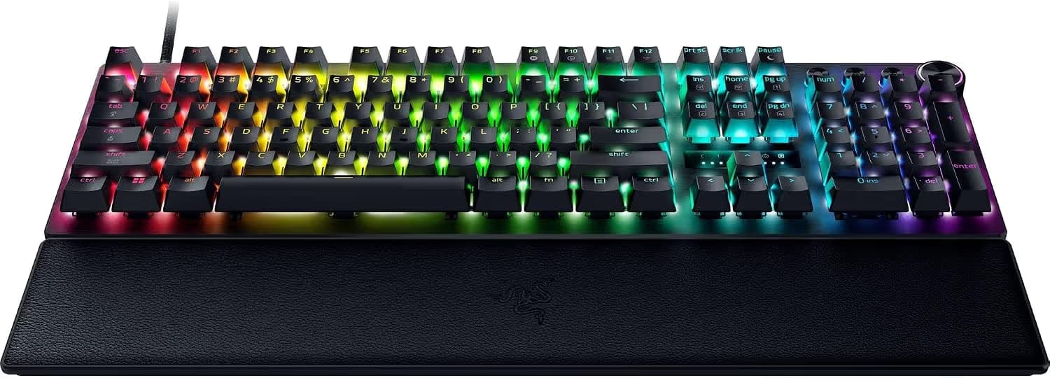 Razer Huntsman V3 Pro Full Size RGB Wired Analog Optical Gaming Keyboard image
