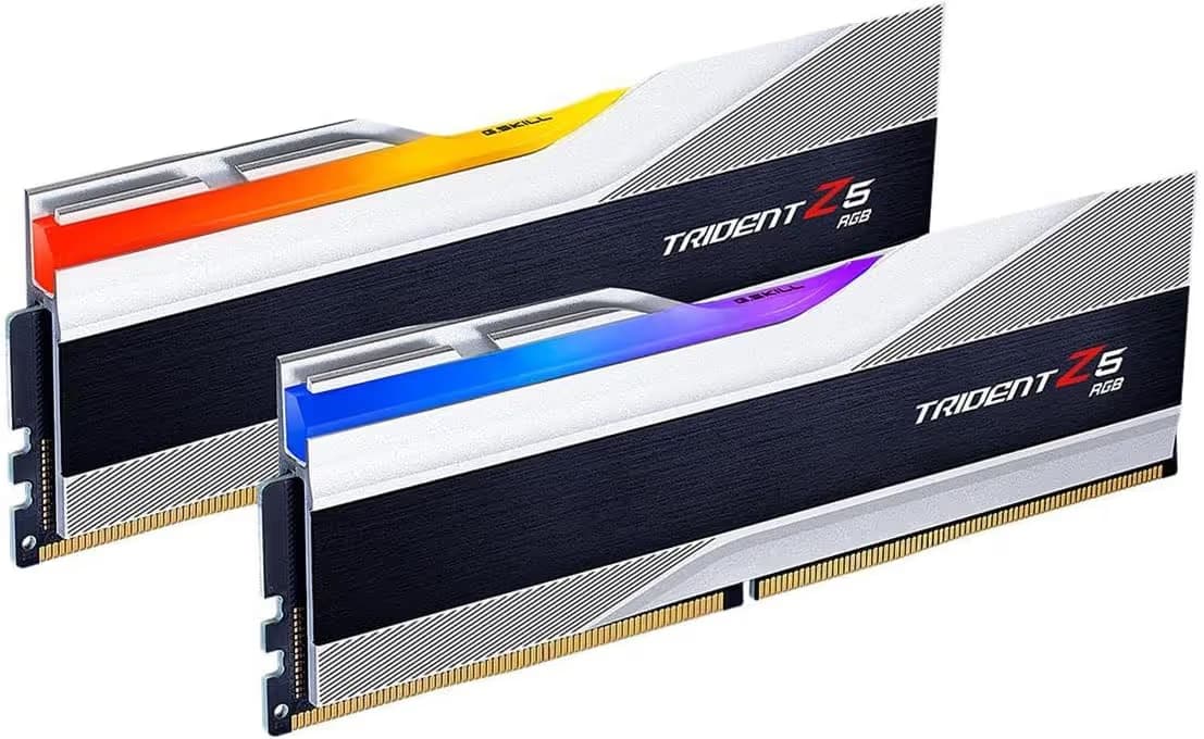 G.Skill Trident Z5 RGB Metallic Silver DDR5-6400 CL32 32GB (2x16GB) image