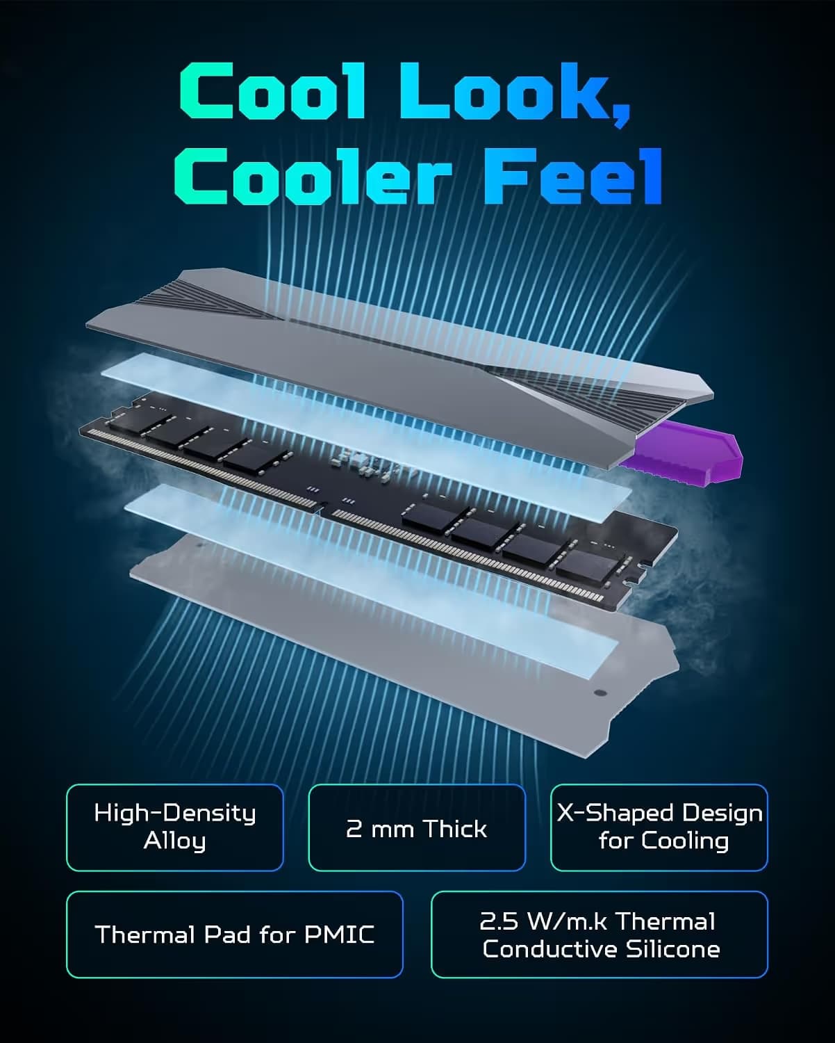 Acer Predator Hera RGB Black DDR5-6400 CL32 32GB (2x16GB) image