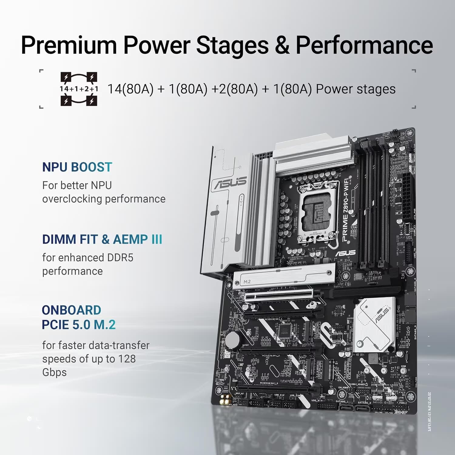 Asus PRIME Z890-P WIFI-CSM DDR5 ATX image