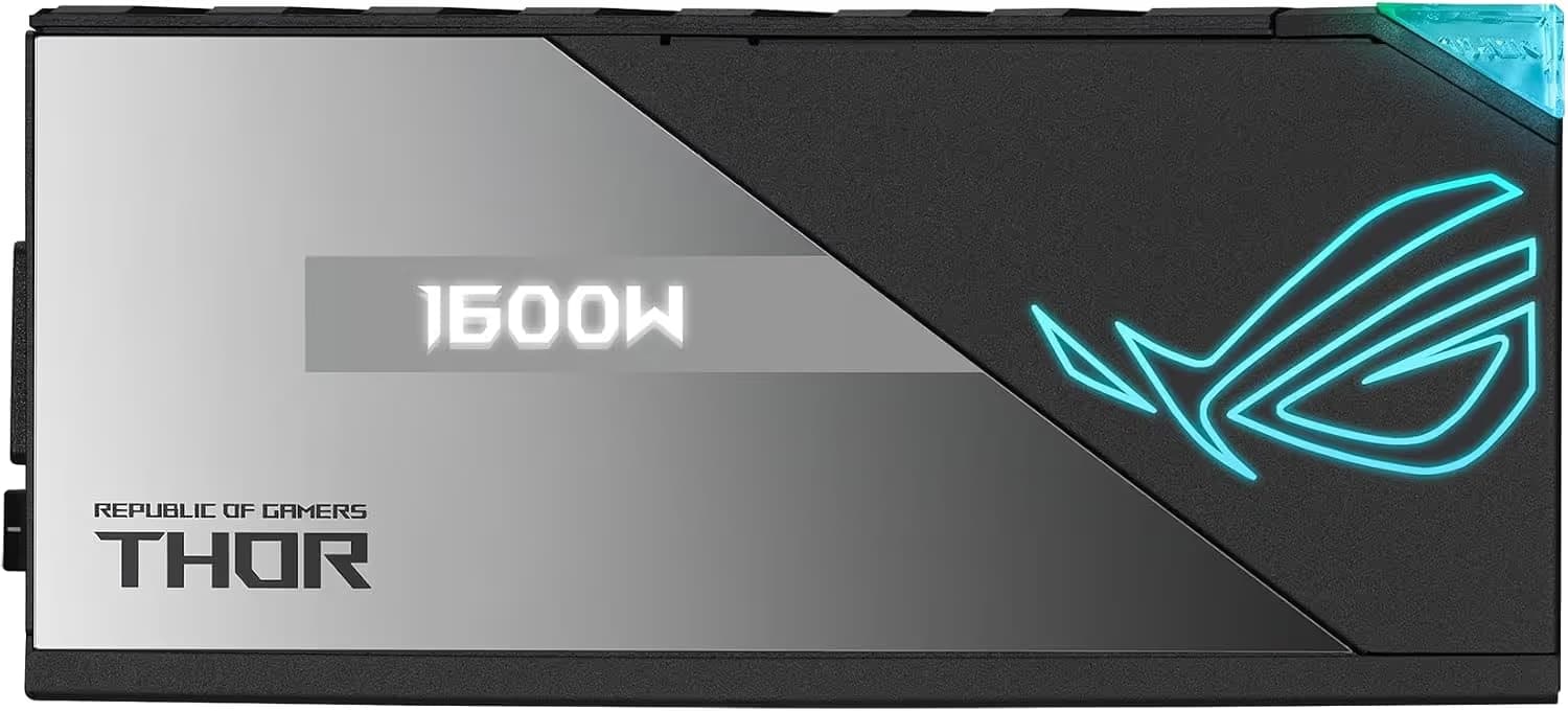 Asus ROG THOR T3 GAMING Black 1600W Fully Modular 80+ Titanium Certified image