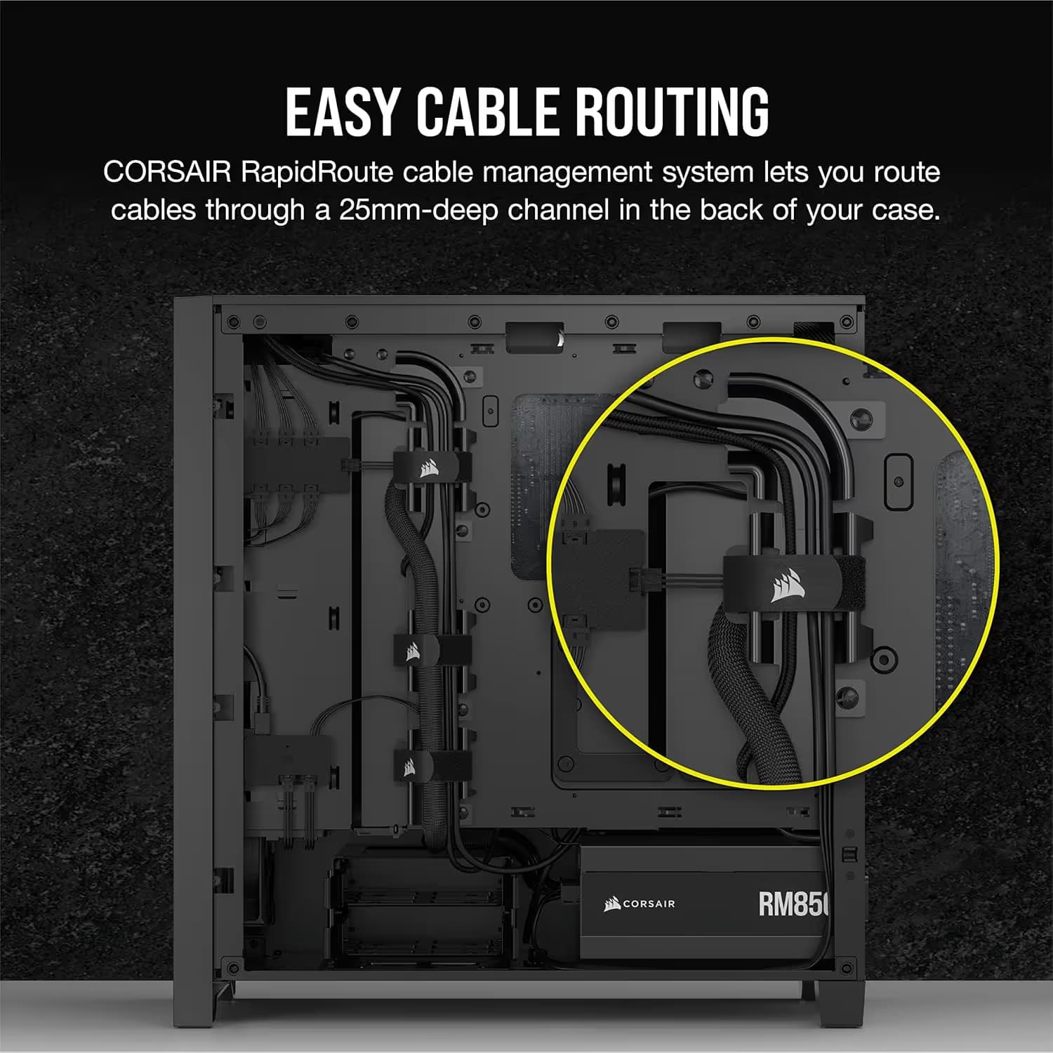 Corsair iCUE 4000D RGB AIRFLOW Mid-Tower ATX Case - Black image