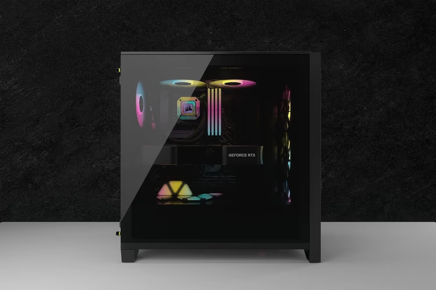 Corsair iCUE 4000D RGB AIRFLOW Mid-Tower ATX Case - Black image