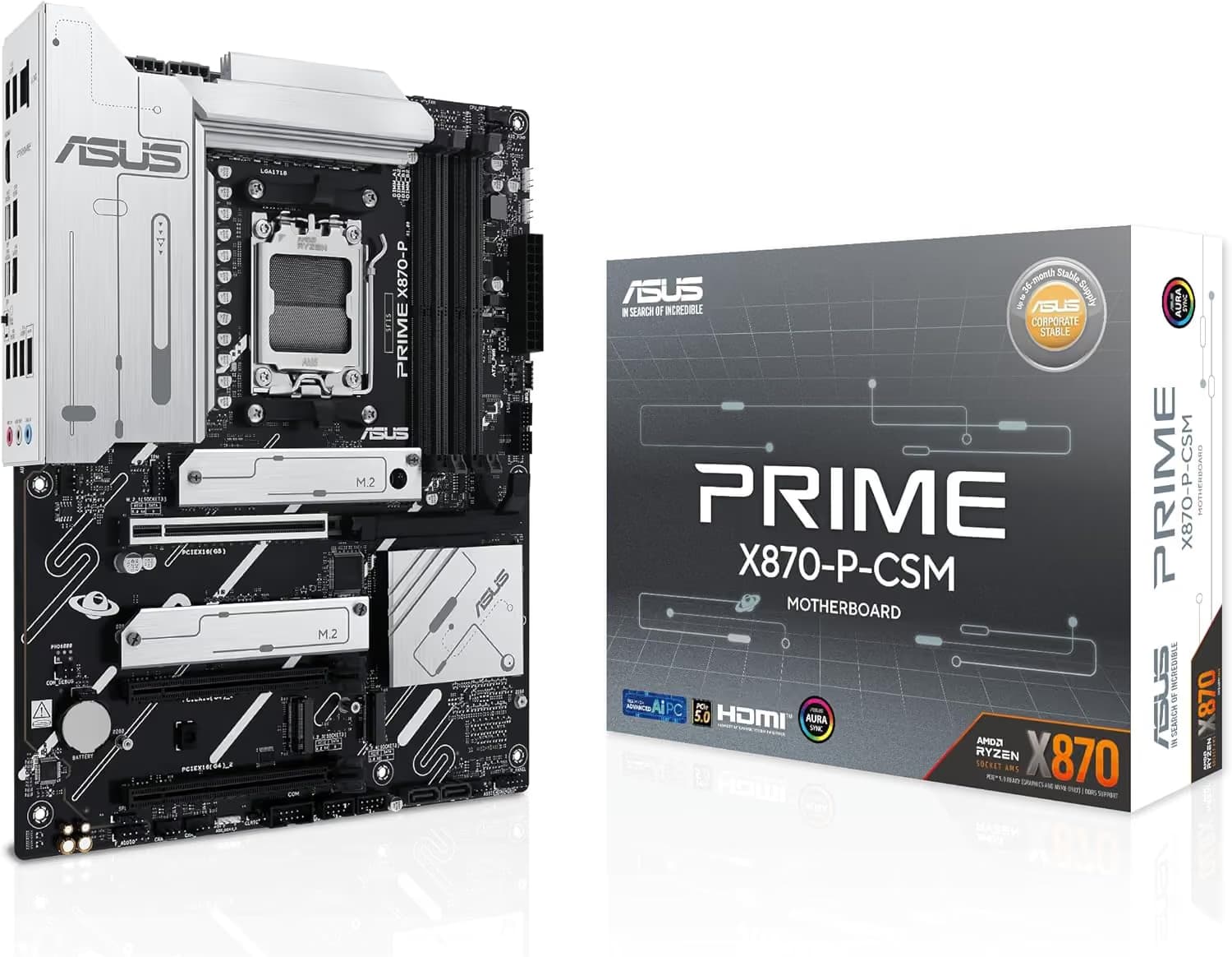 Asus X870 PRIME X870-P-CSM DDR5 ATX image