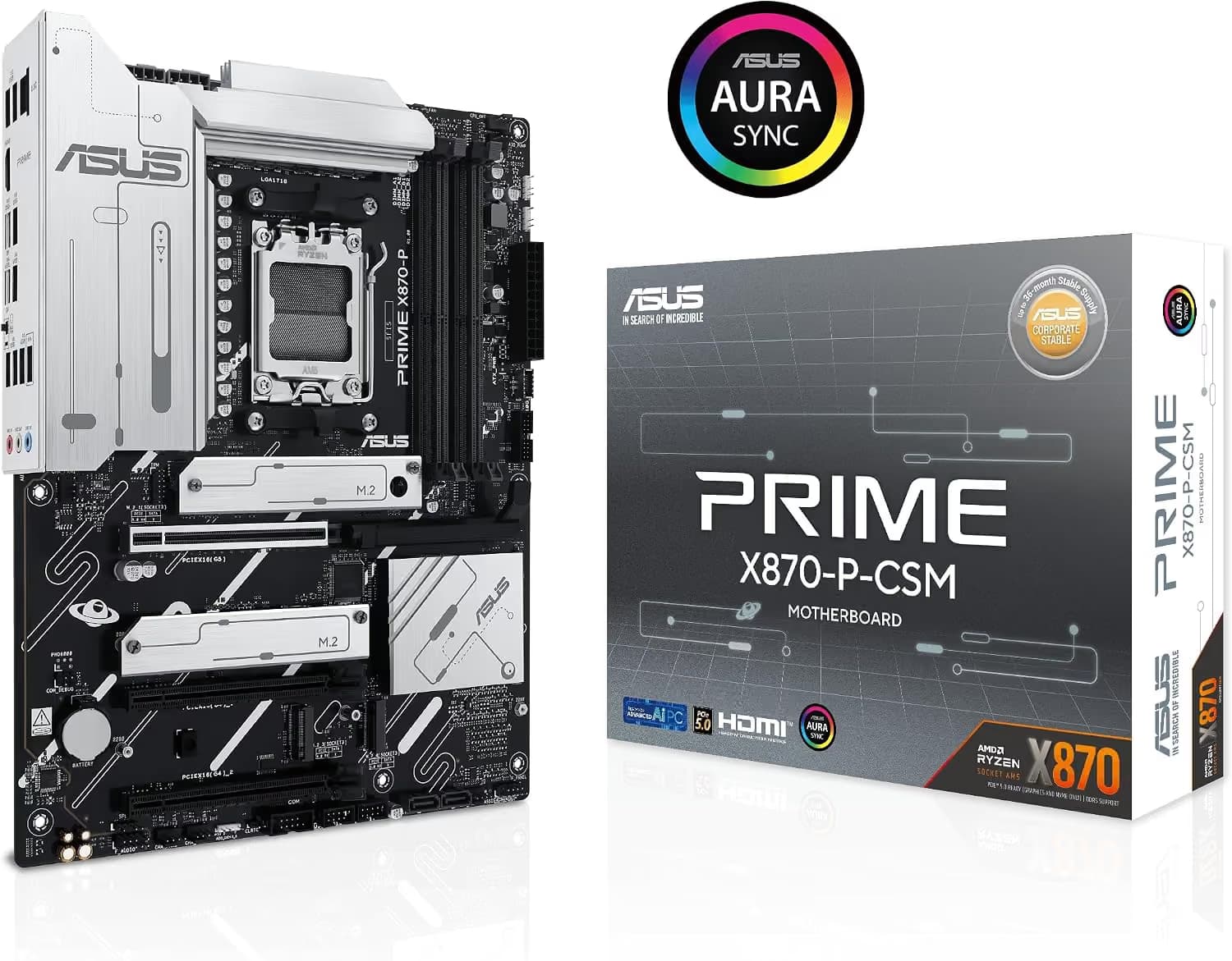 Asus X870 PRIME X870-P-CSM DDR5 ATX image