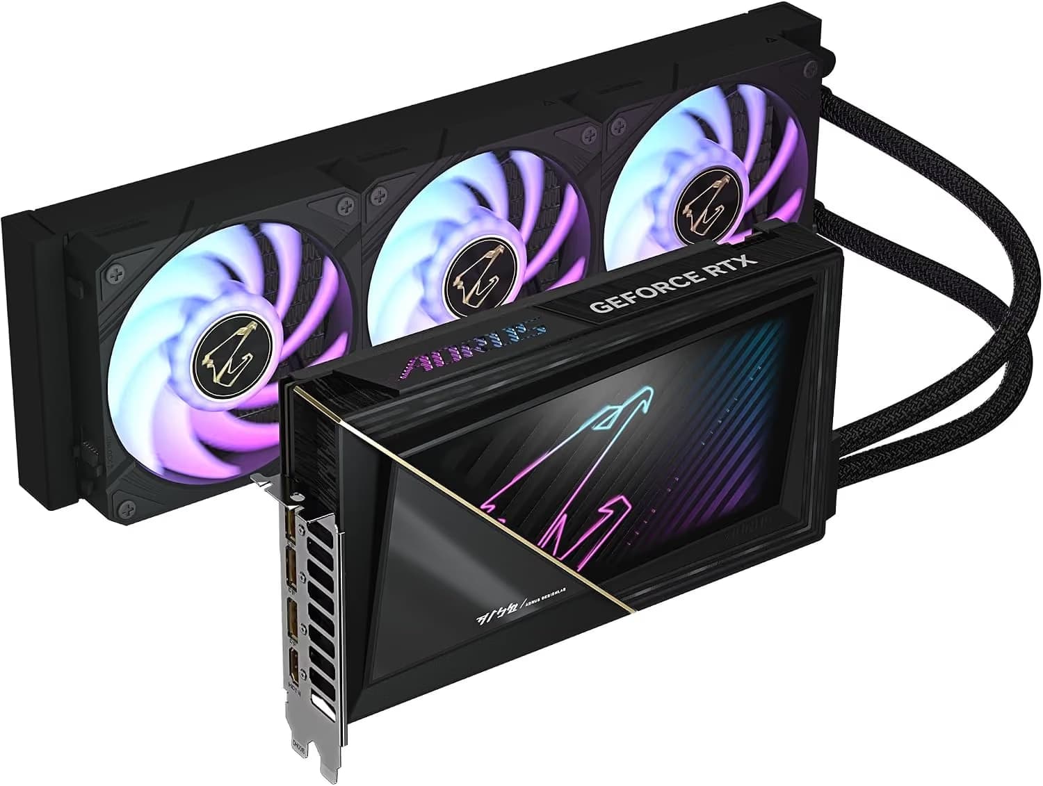 Gigabyte GeForce RTX 5090 AORUS XTREME WATERFORCE 32GB GDDR7 Black image