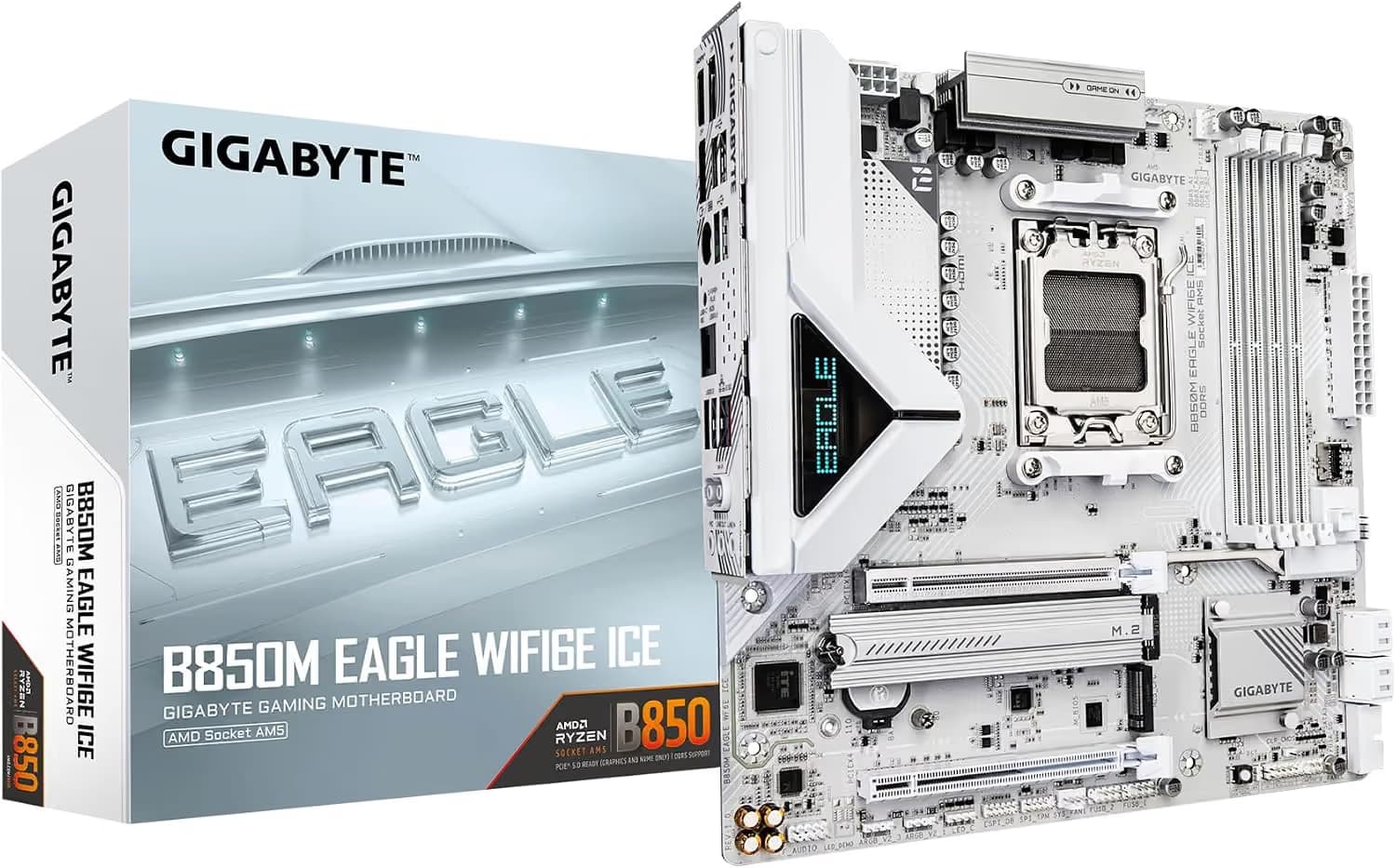 Gigabyte B850M EAGLE WIFI6E ICE DDR5 Micro ATX main image