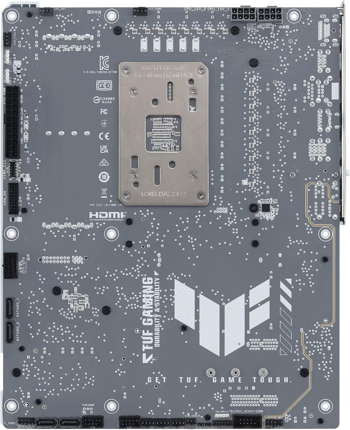 ASUS TUF GAMING B850-BTF WIFI W image