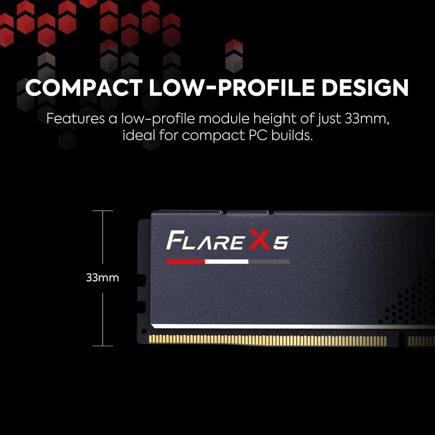 G.Skill Flare X5 256GB (4x64GB) DDR5-6000 CL32 Black image