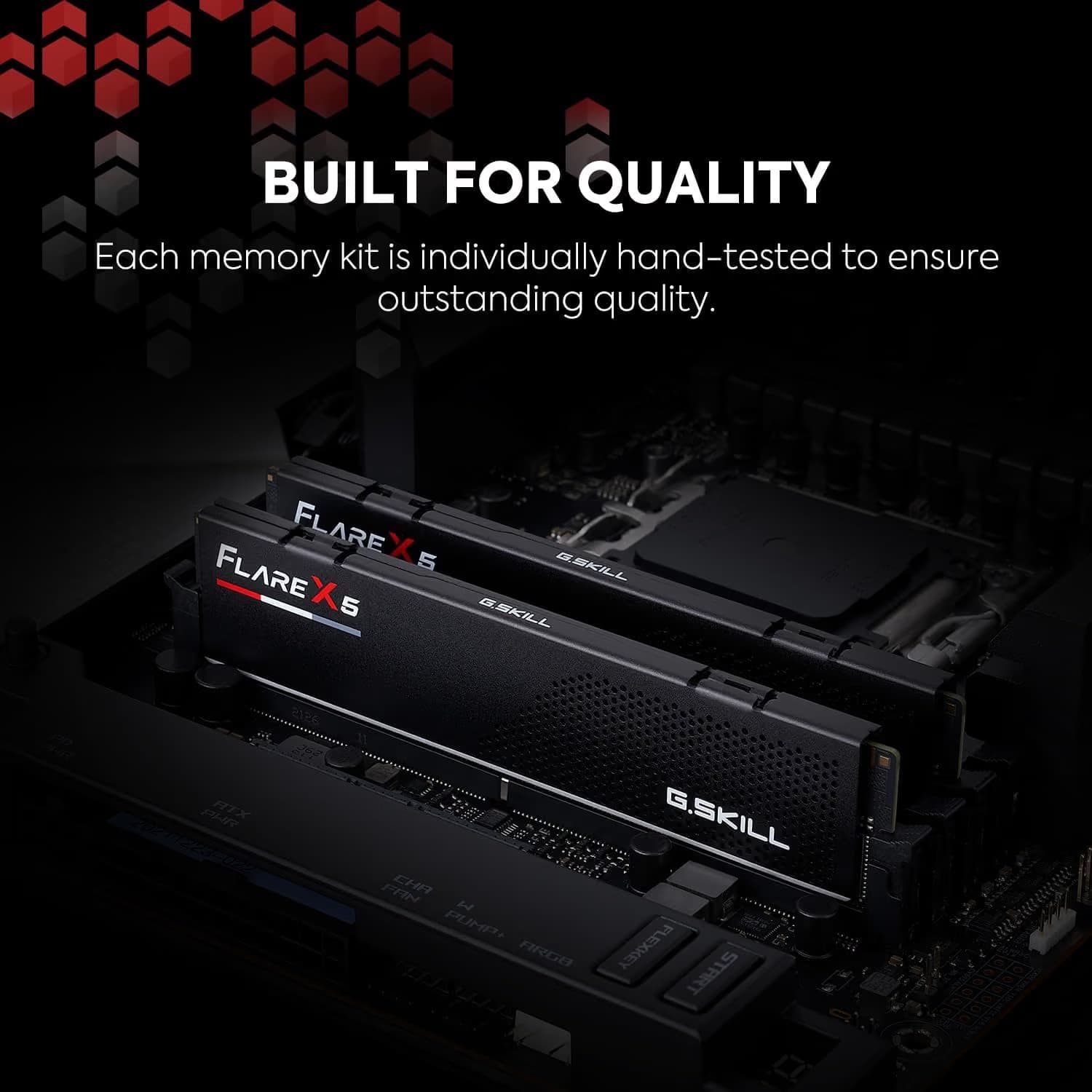 G.Skill Flare X5 256GB (4x64GB) DDR5-6000 CL32 Black image