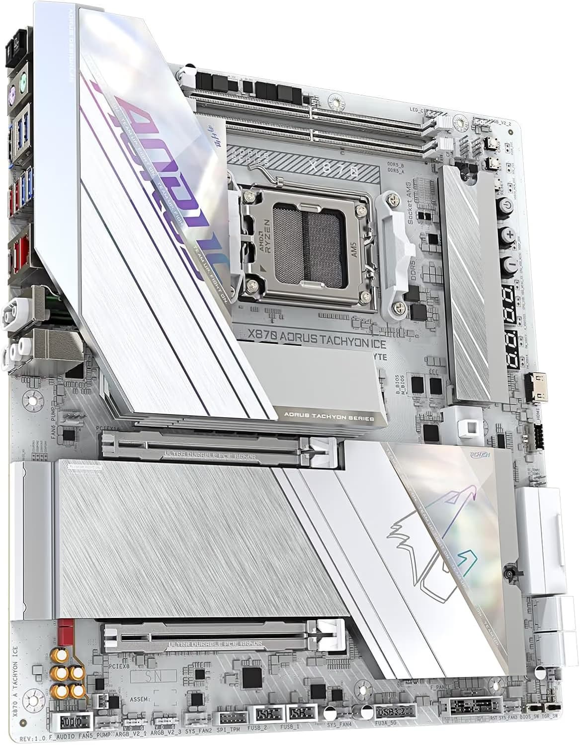 Gigabyte X870 AORUS TACHYON ICE AM5 DDR5 EATX image