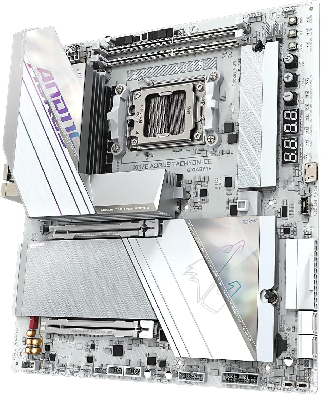 Gigabyte X870 AORUS TACHYON ICE AM5 DDR5 EATX image