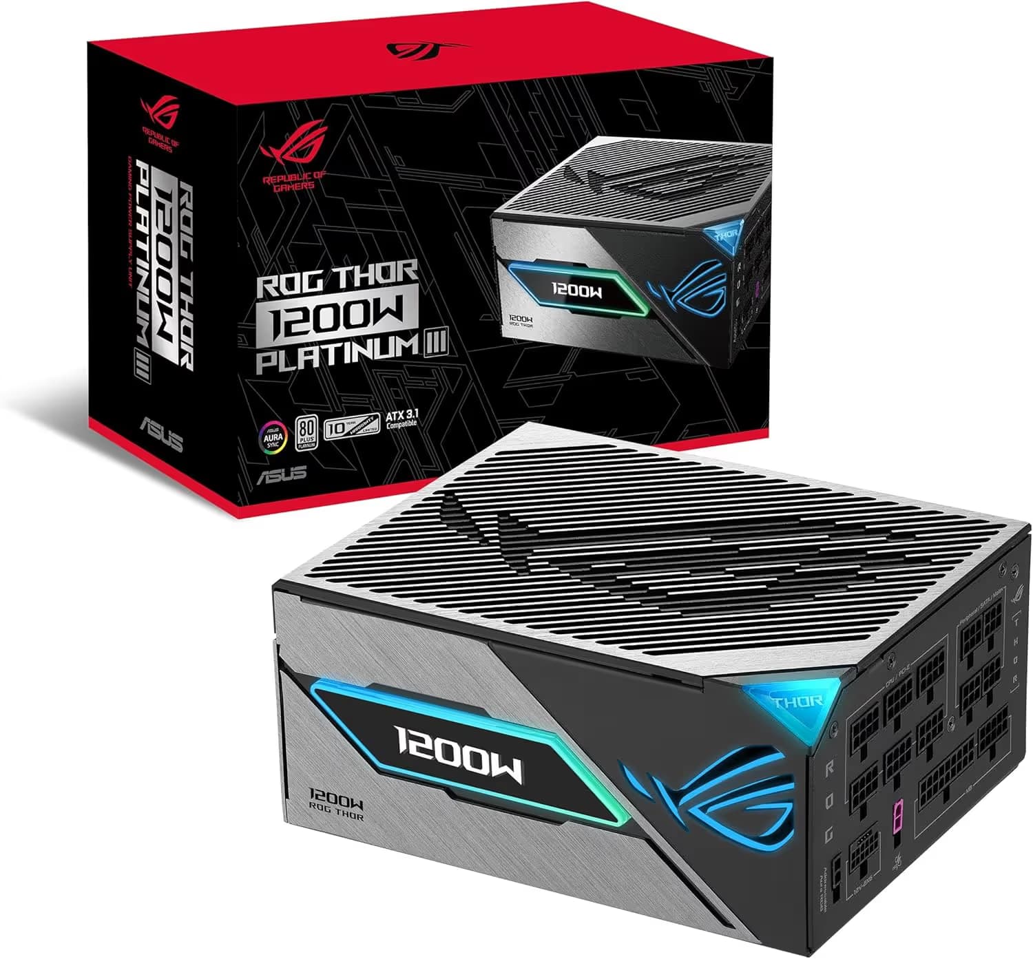 Asus ROG Thor P3 Gaming 1200W Fully Modular 80+ Platinum Certified image