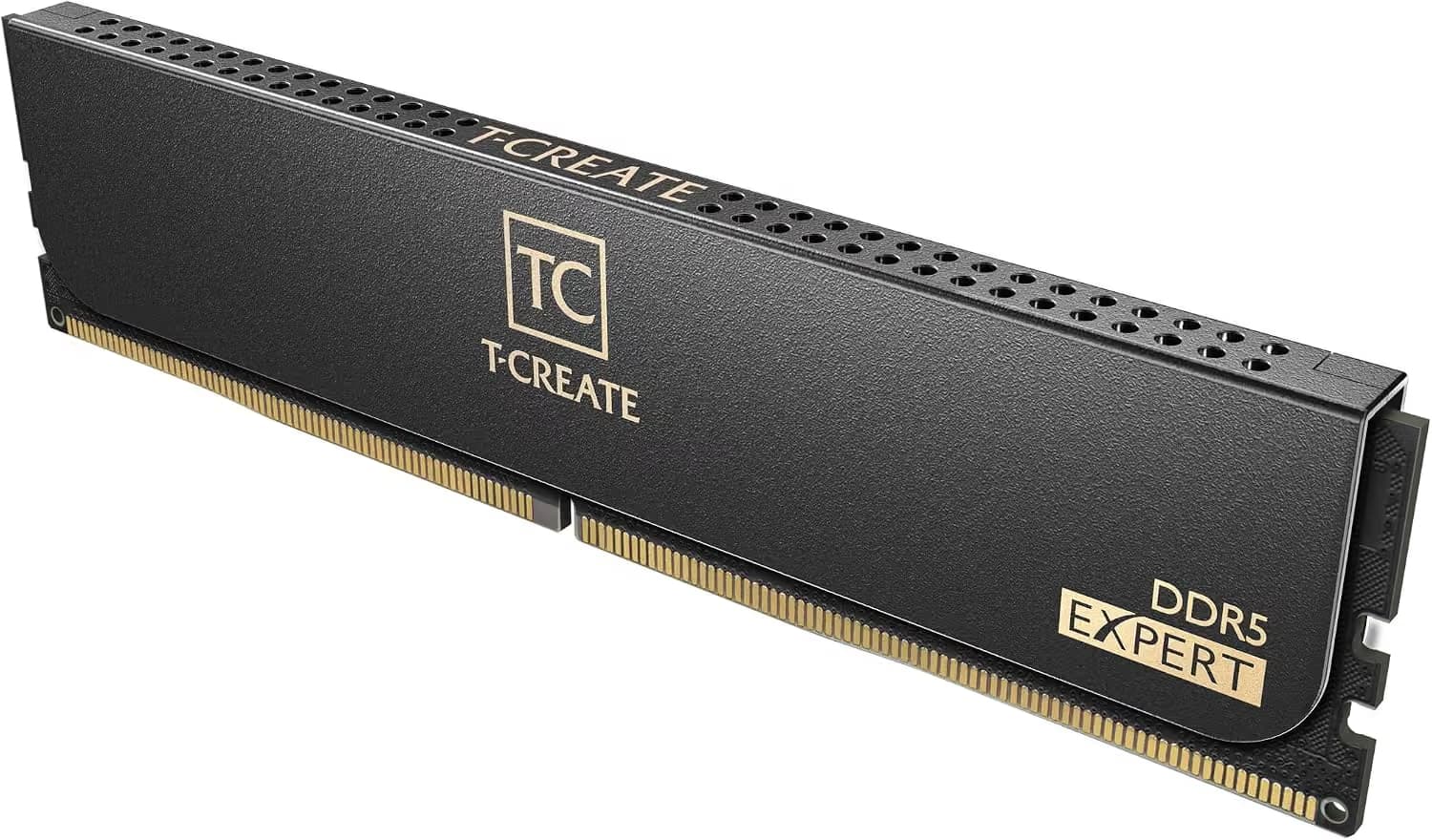 TEAMGROUP T-Create Expert 128GB (2x64GB) DDR5-6400 CL42 Black / Gold main image
