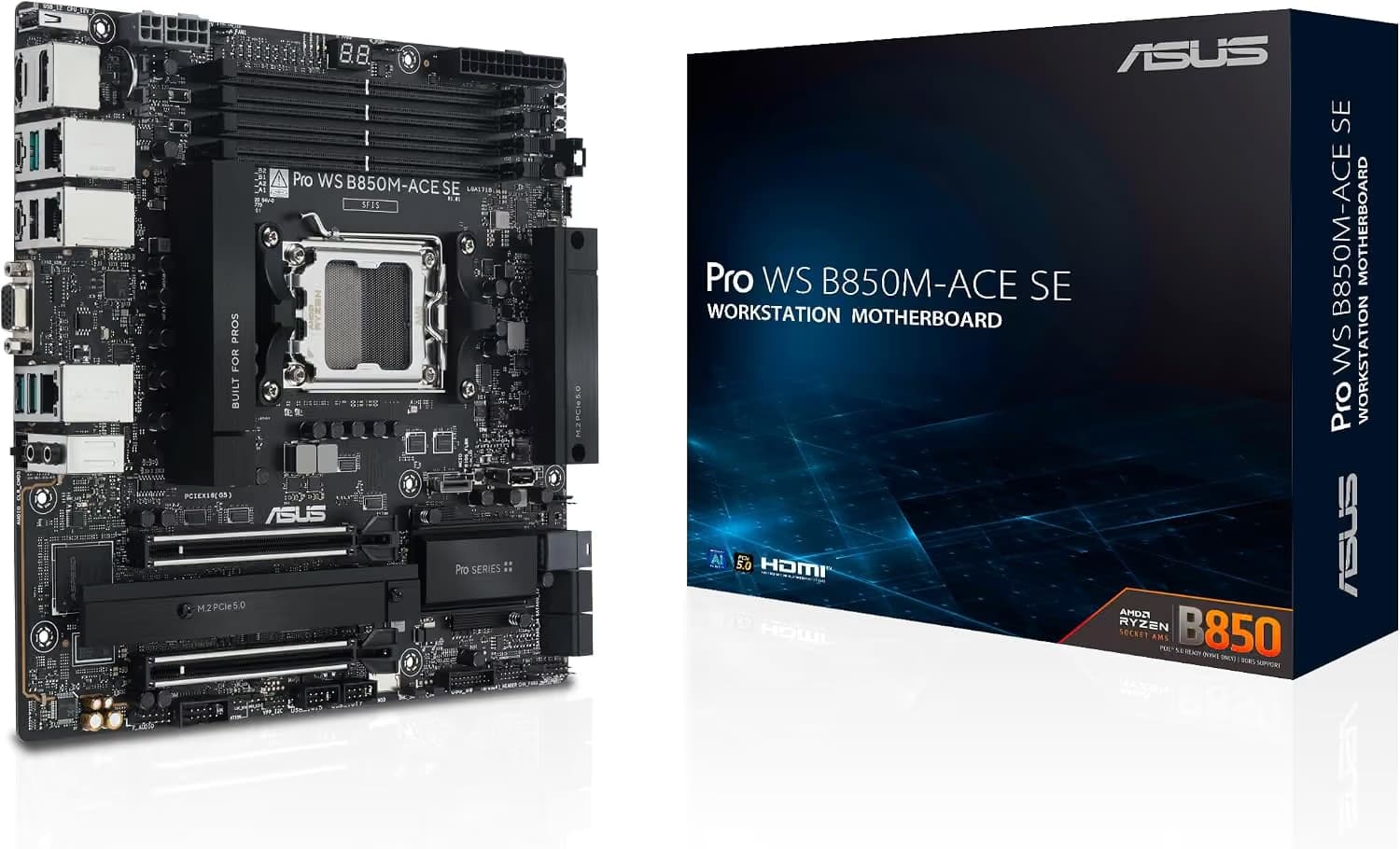 ASUS Pro WS B850M-ACE SE image