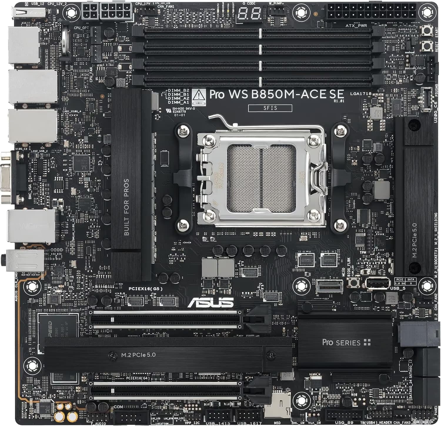 ASUS Pro WS B850M-ACE SE image