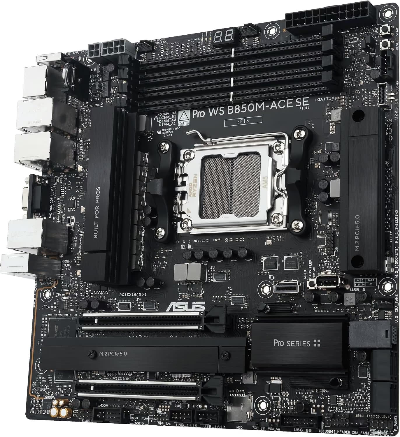 ASUS Pro WS B850M-ACE SE image