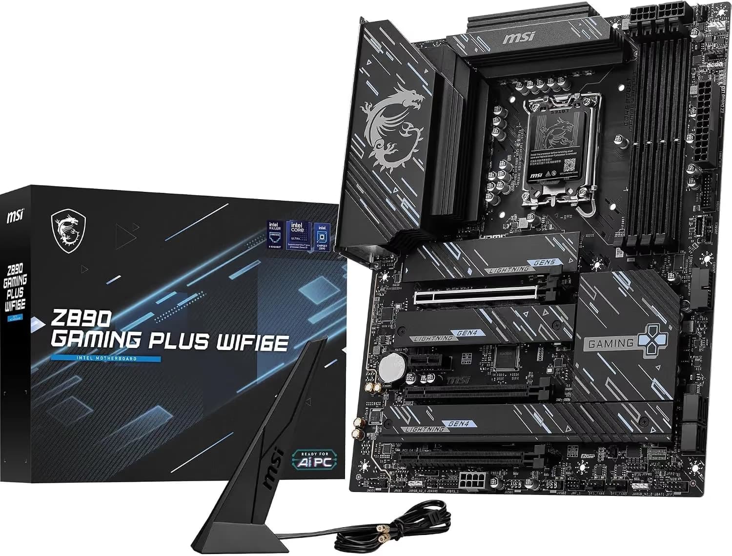 MSI Z890 GAMING PLUS WIFI6E main image