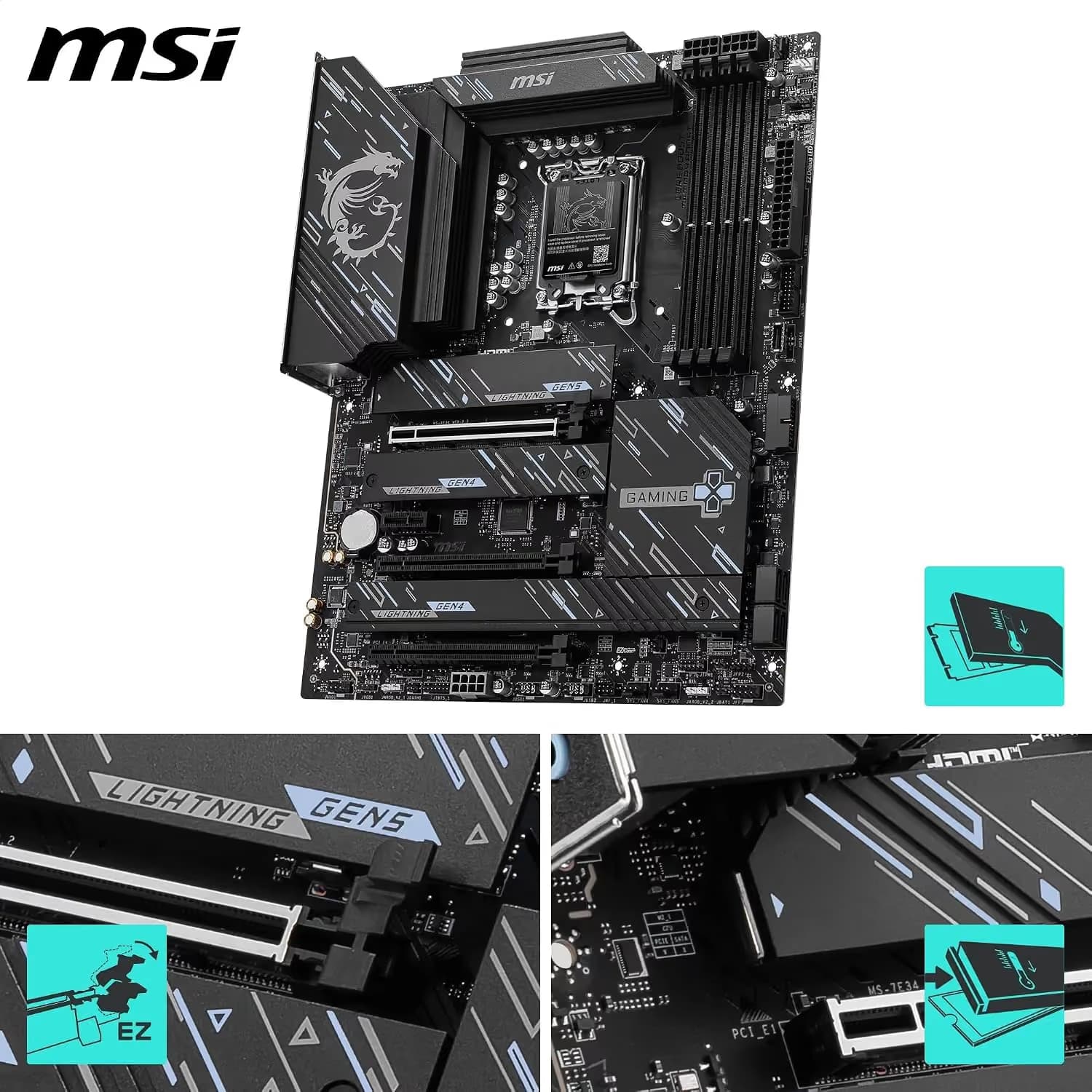 MSI Z890 GAMING PLUS WIFI6E image
