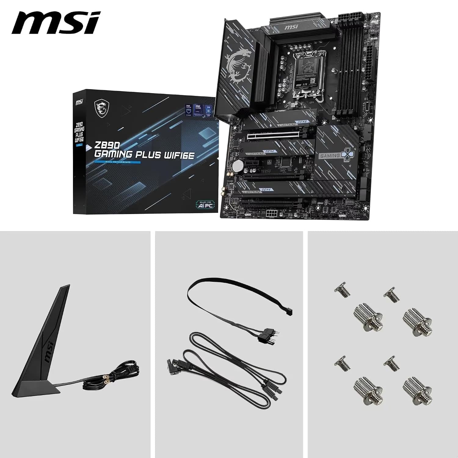 MSI Z890 GAMING PLUS WIFI6E image