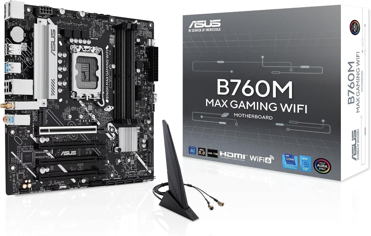 ASUS B760M MAX GAMING WIFI main image