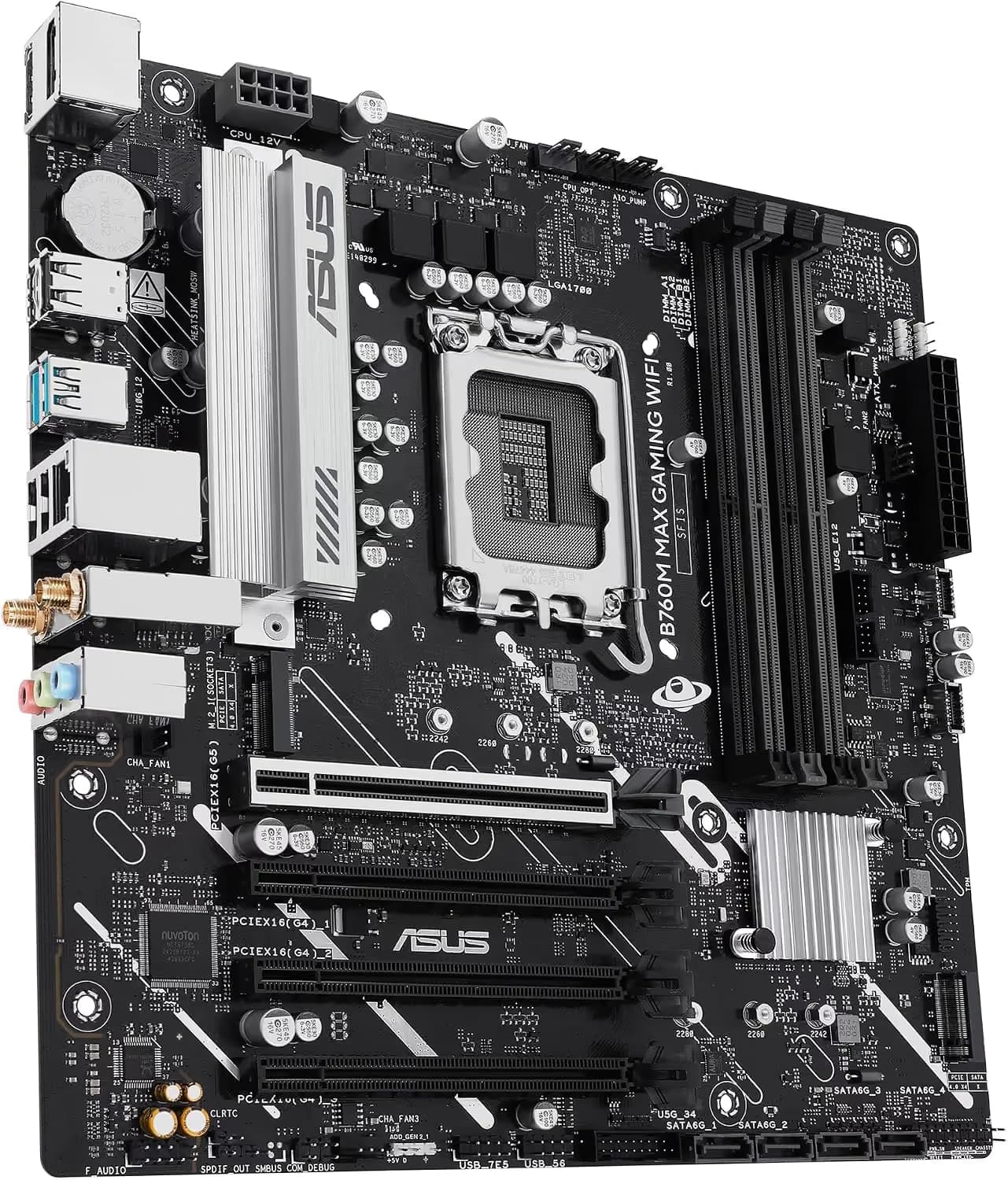 ASUS B760M MAX GAMING WIFI image