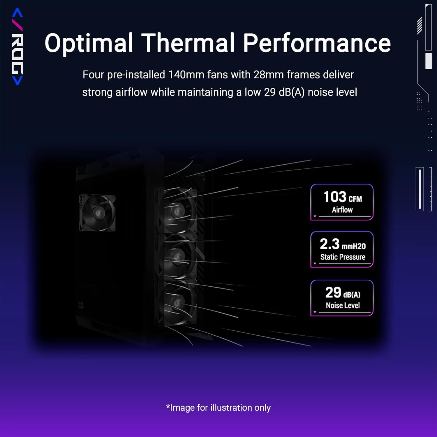 ASUS ROG Strix Helios II Black Edition EATX mid-Tower Gaming PC case image