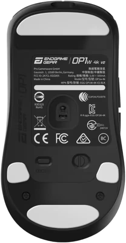 Endgame OP1w 4k v2 Wireless Gaming Mouse - Black image
