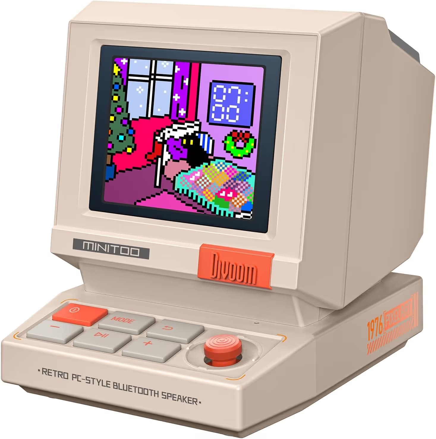 Divoom MiniToo Retro PC-Style Computer Speaker main image