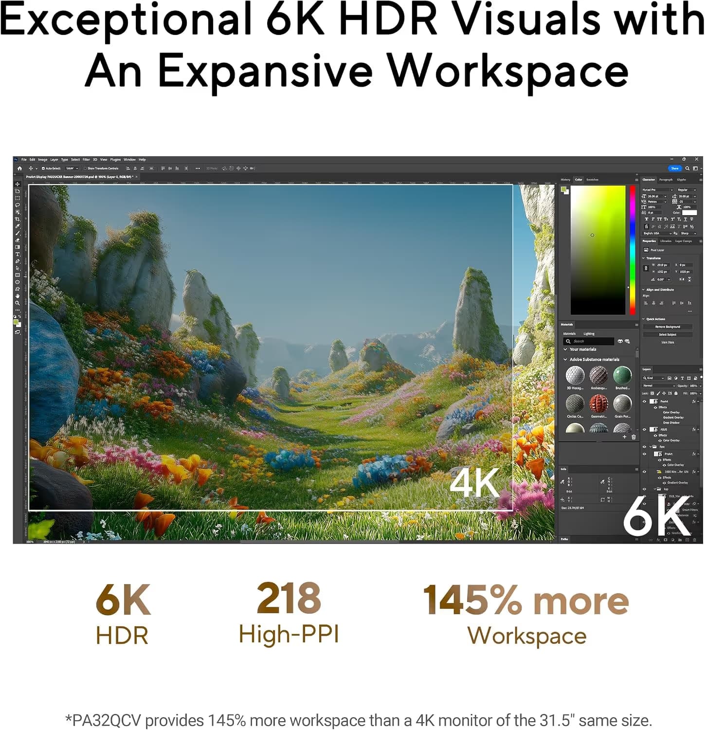 ASUS ProArt Display 6K PA32QCV image