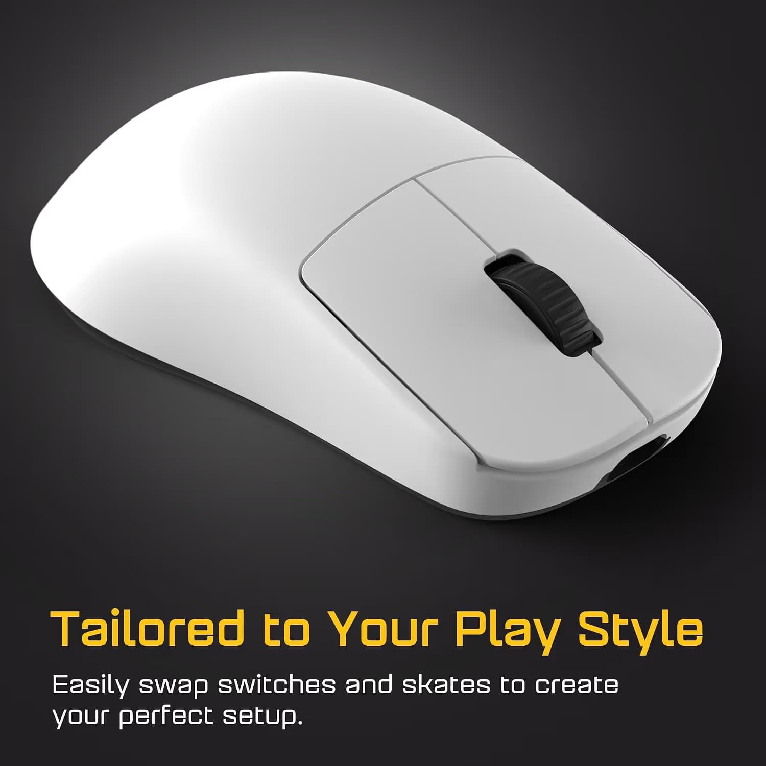 Endgame OP1w 4k v2 Wireless Gaming Mouse - White image