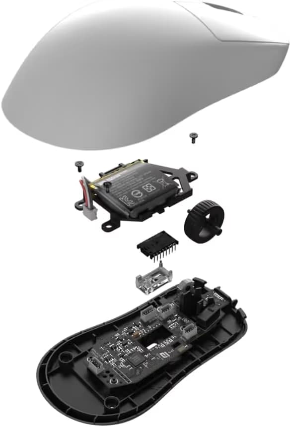 Endgame OP1w 4k v2 Wireless Gaming Mouse - White image