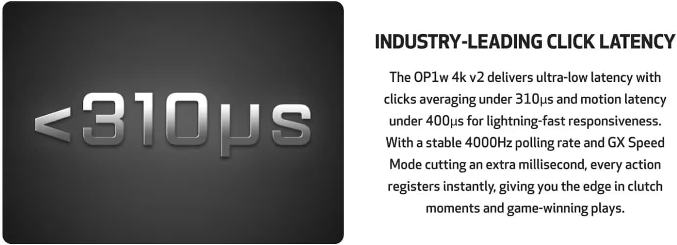 Endgame OP1w 4k v2 Wireless Gaming Mouse - Dark Forest image