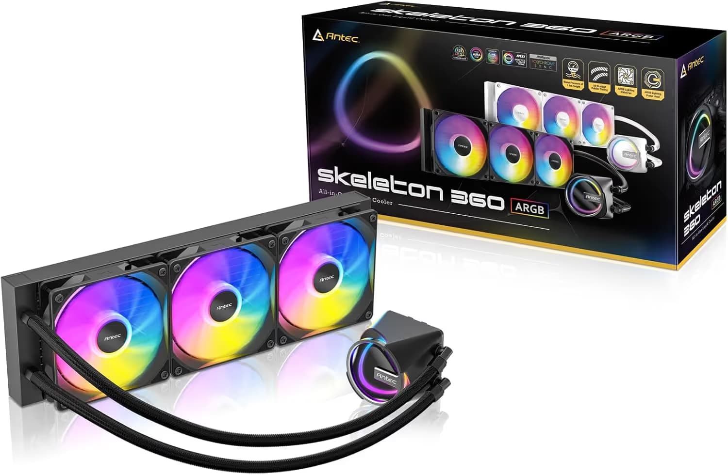 Antec Skeleton 360 ARGB Black image
