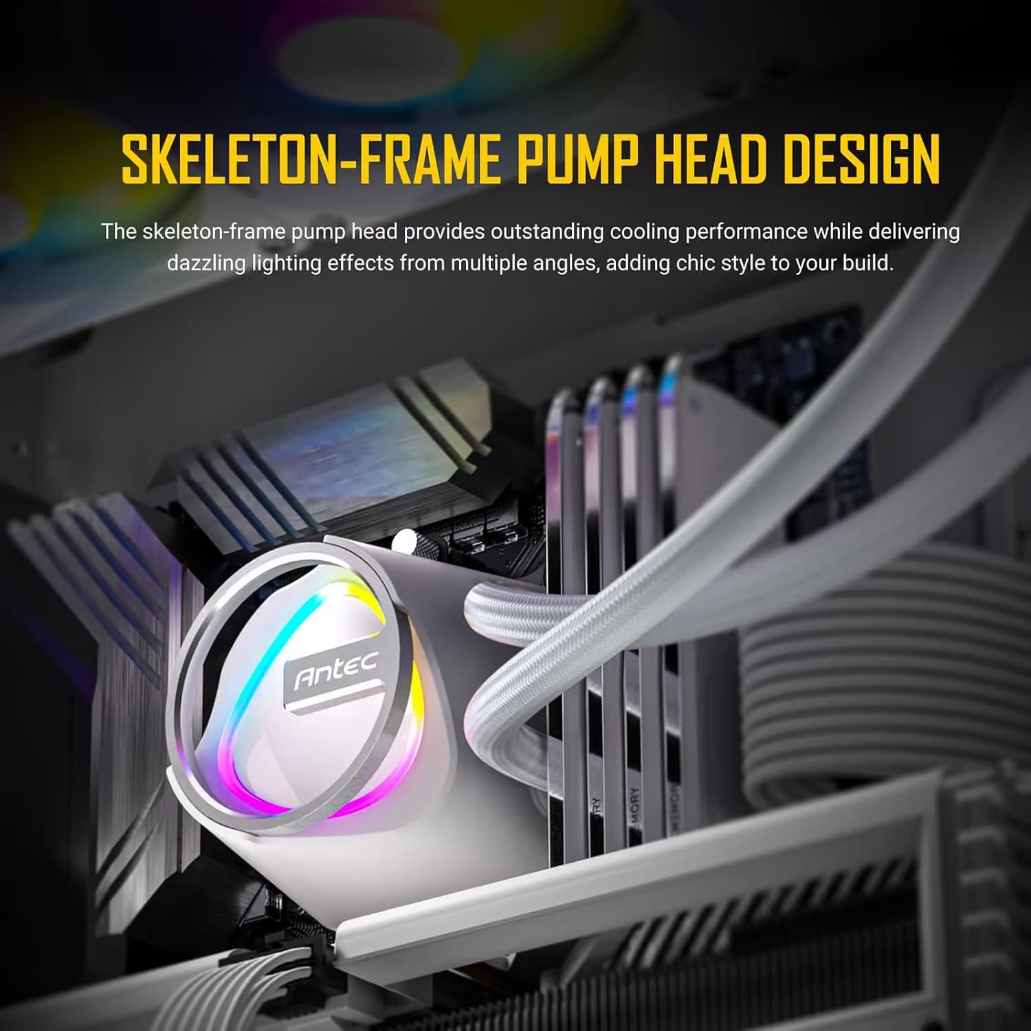 Antec Skeleton 360 ARGB White image
