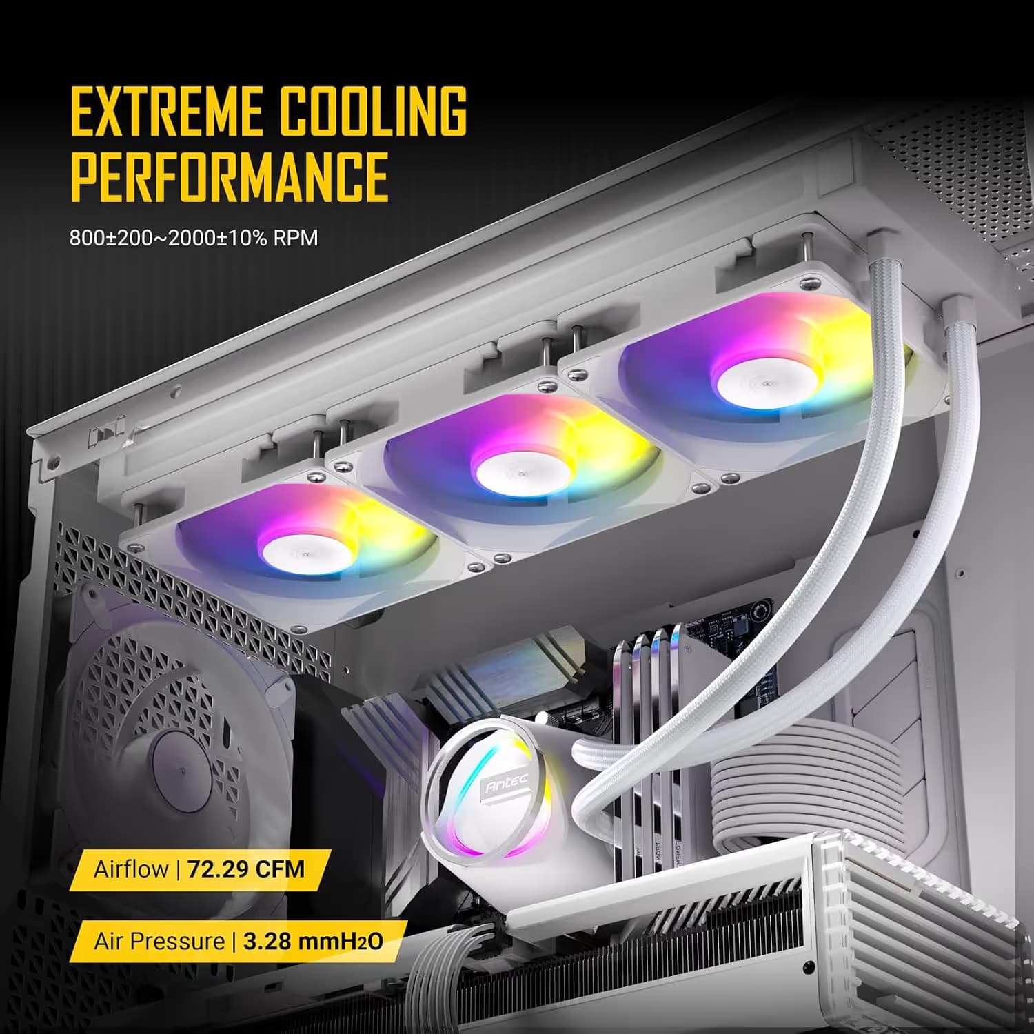 Antec Skeleton 360 ARGB White image