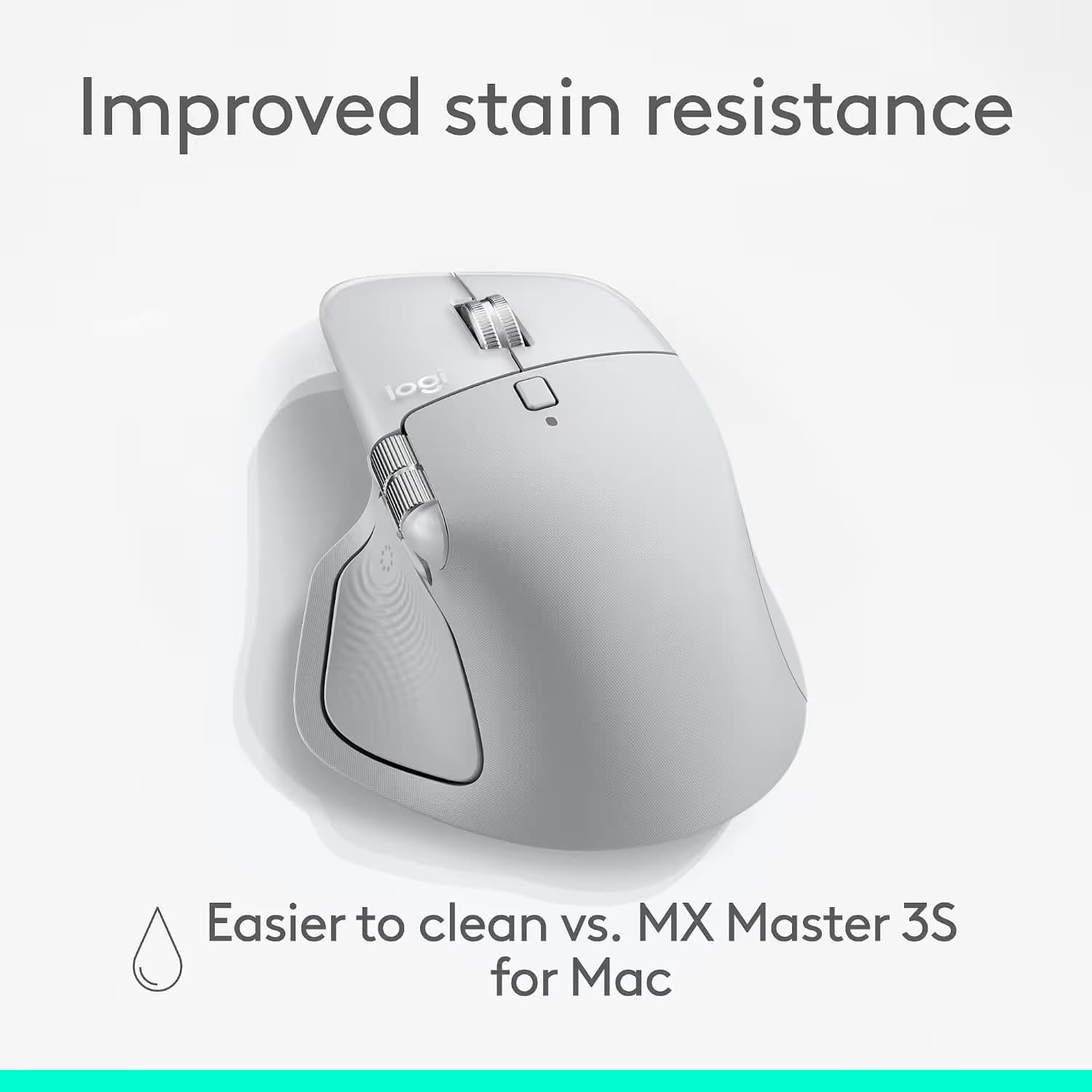Logitech MX Master 4 for Mac White Silver image