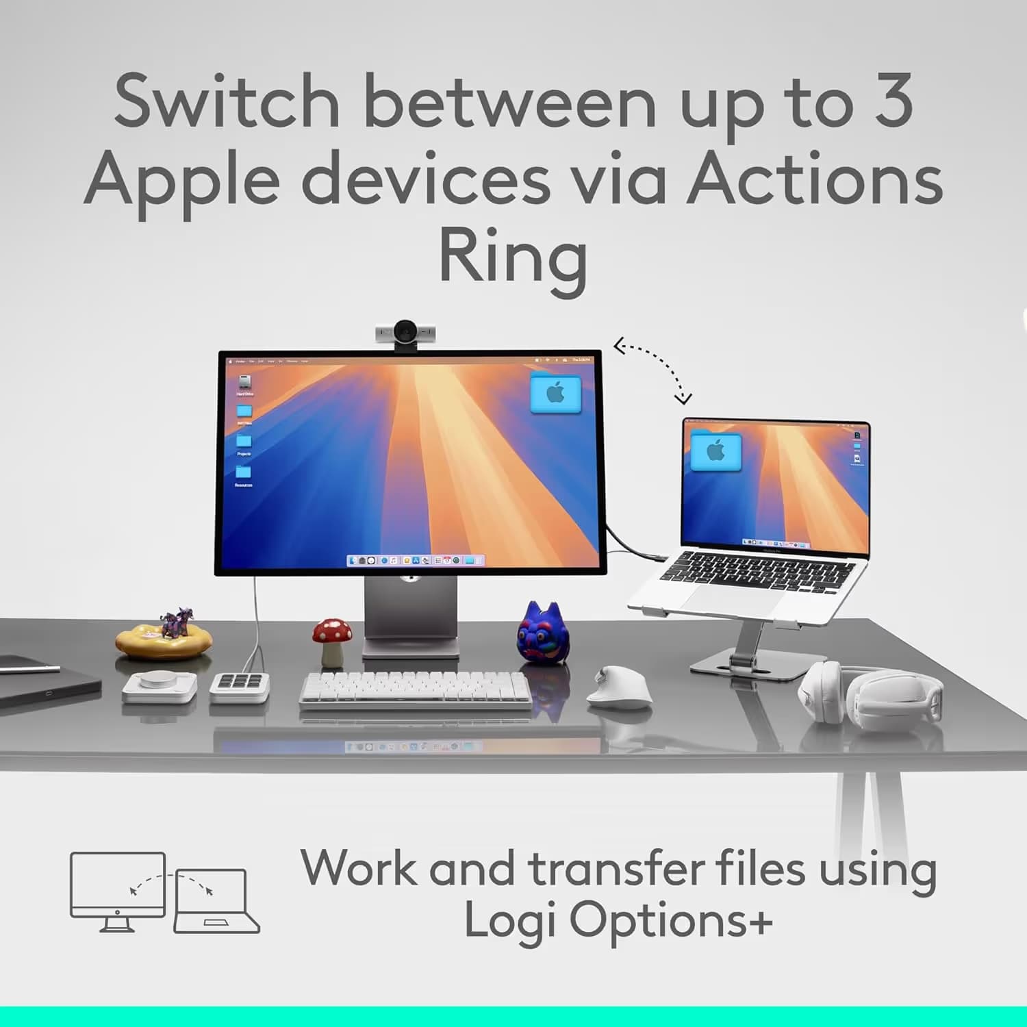 Logitech MX Master 4 for Mac White Silver image