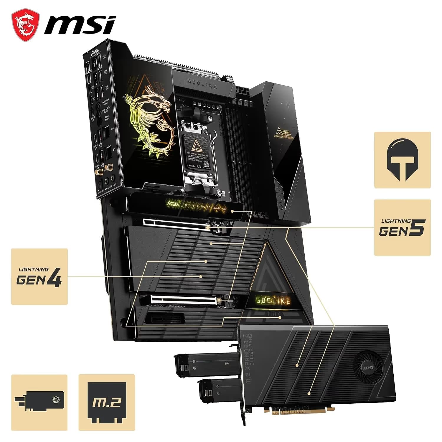 MSI MEG X870E GODLIKE MAX image