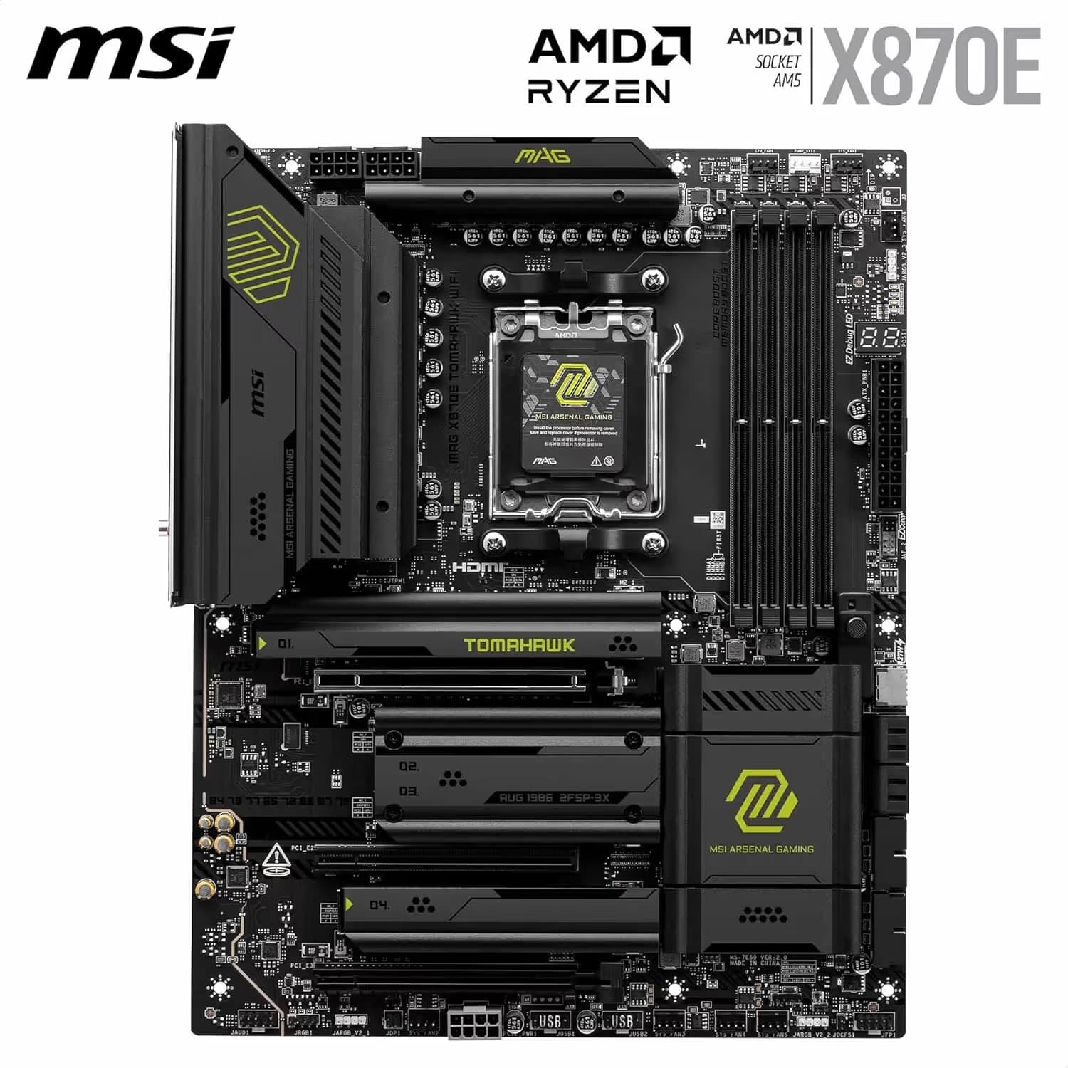 MSI MAG X870E TOMAHAWK MAX WiFi image