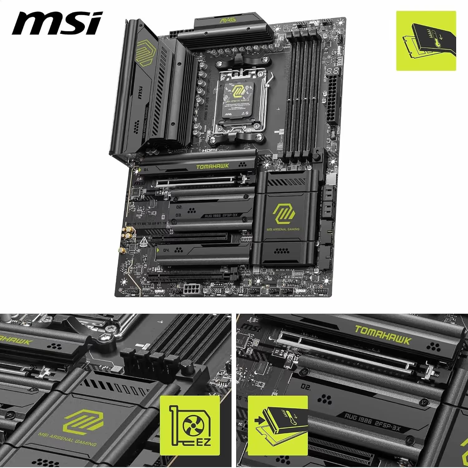 MSI MAG X870E TOMAHAWK MAX WiFi image