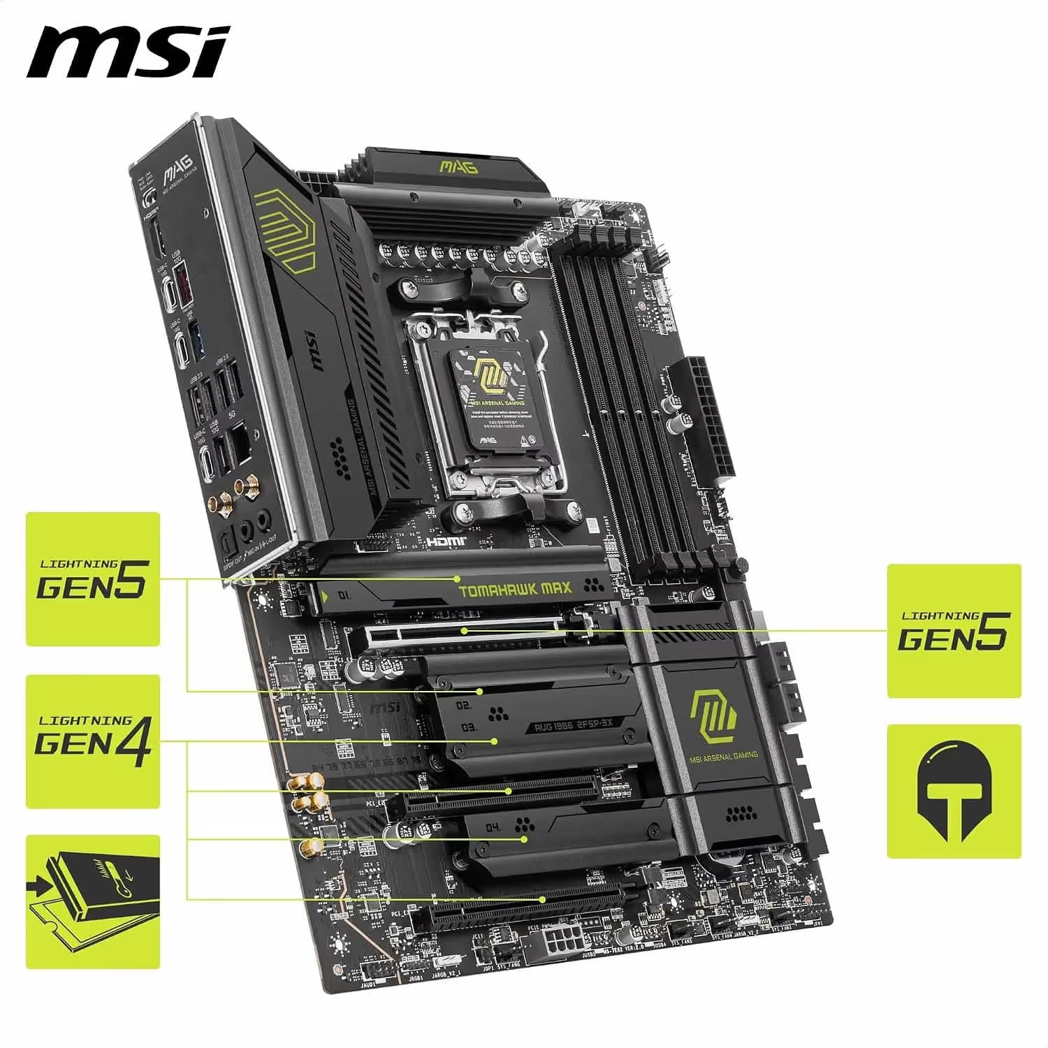 MSI MAG X870E TOMAHAWK MAX WiFi image