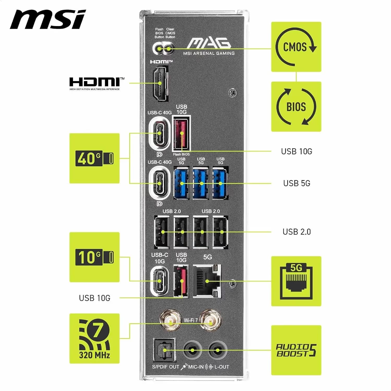 MSI MAG X870E TOMAHAWK MAX WiFi image