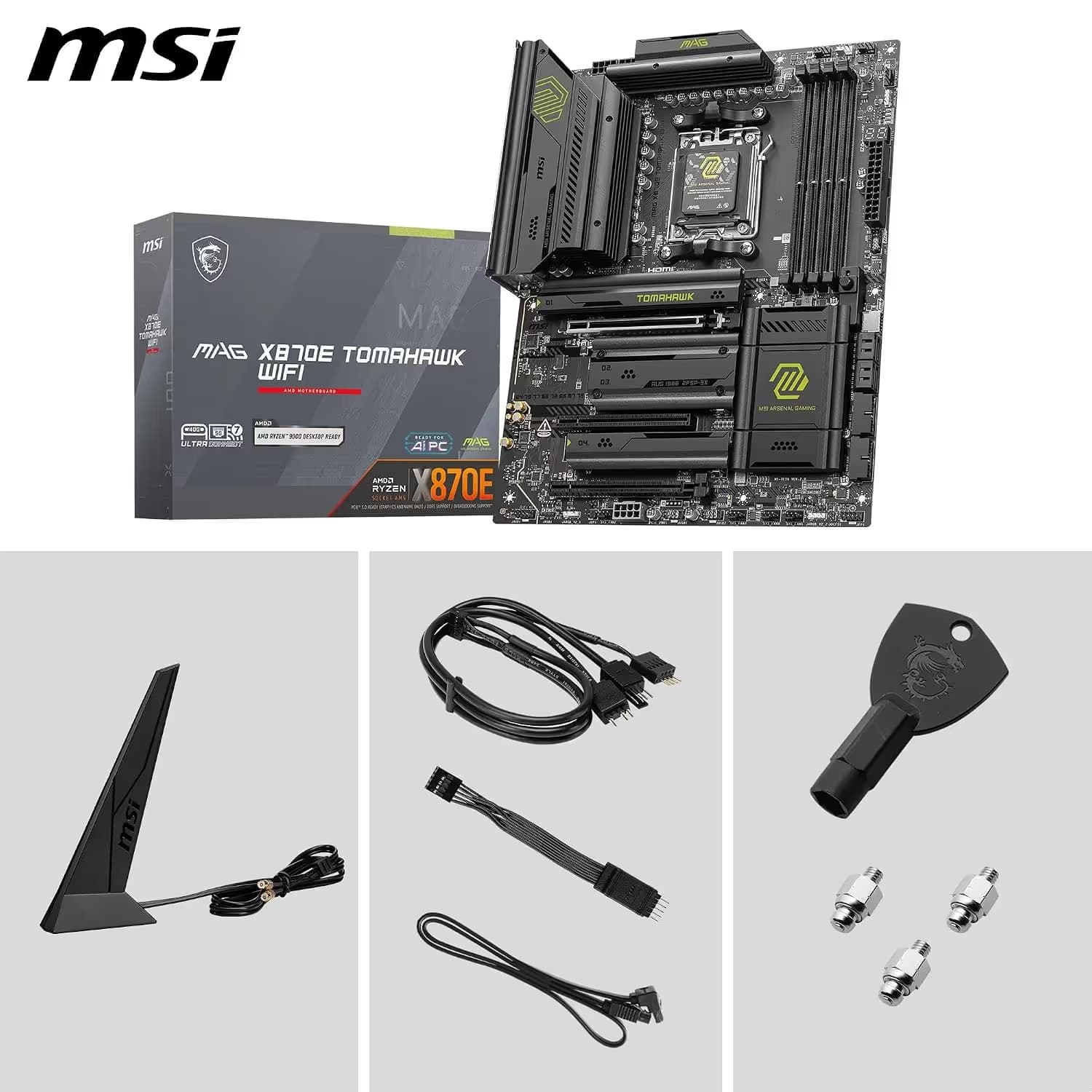 MSI MAG X870E TOMAHAWK MAX WiFi image